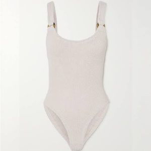 Hunza G Domino One Piece in Blush